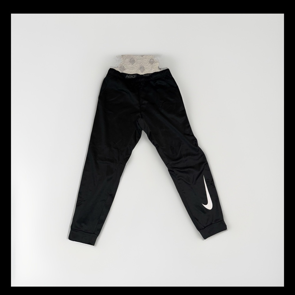 Nike Black Sweatpants with White Logo NWOT SKU007